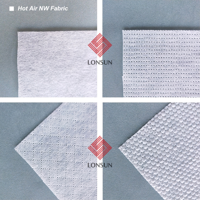Popok Bayi Topsheet Bahan Baku Udara Panas Melalui Kain Bukan Tenunan