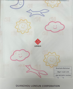SSS Nonwoven Dilaminasi dengan Film PE untuk Popok